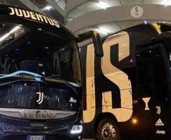 尤文大巴停在圣西罗 意甲小人们看懂了吗？